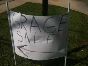 Garage Sale Lessons